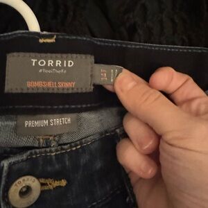 Torrid Bombshell Skinny Jeans - Deep Blue